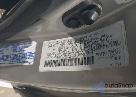 2004 Toyota Sienna Xle z USA, uszkodzony, nr VIN 5TDZA22C94S074818